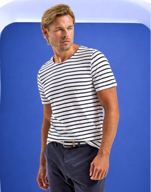 T-shirt marinière homme AQ072 Asquith & FoxAsquith & Fox